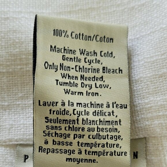 Pottery Barn Foundations Casual Cotton Drape Pole Top 50" x 84" Ivory NEW - Picture 6 of 8